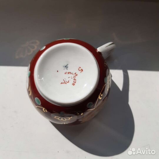 Чайная пара Вербилки СССР