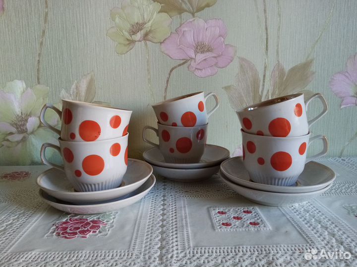 Чайный сервиз СССР, неполный