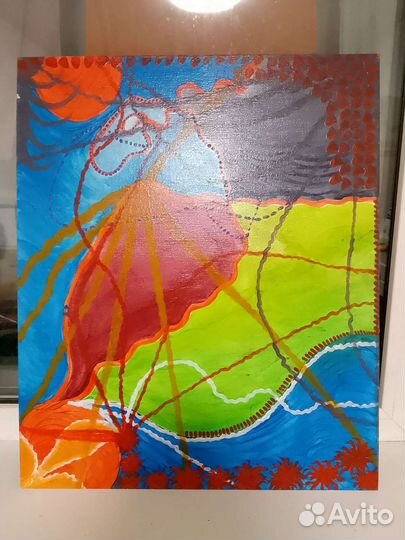 Картина акрил 50 на 60