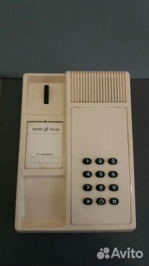 Телефон СССР без трубки, проводов