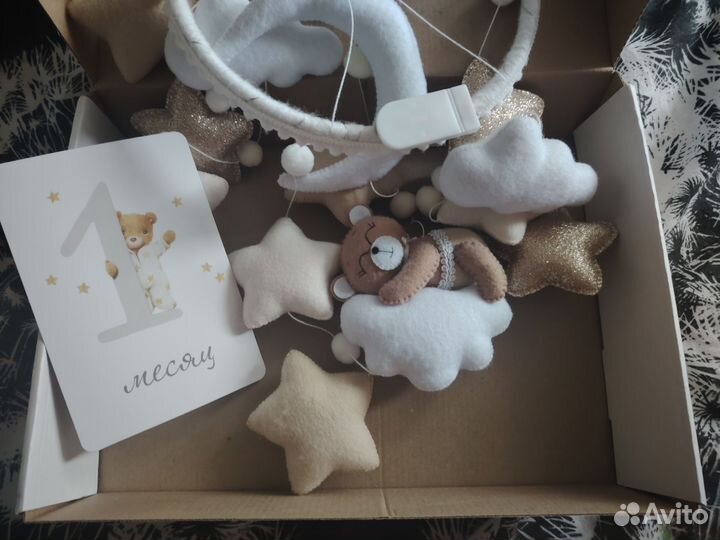 Мобиль на кроватку без кронштейна