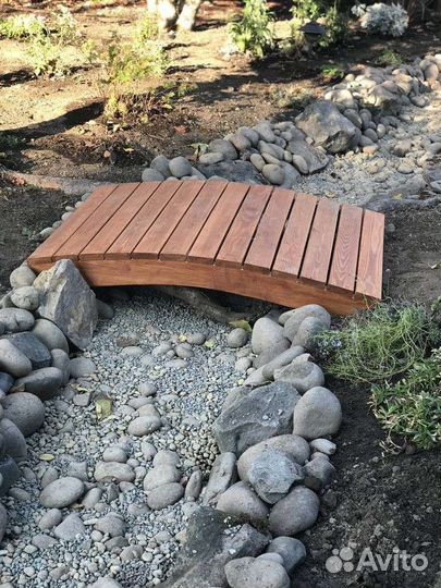 Декоративный садовый мостик 1,5м