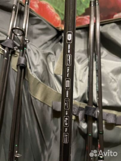 Карповые удилища с чехлом