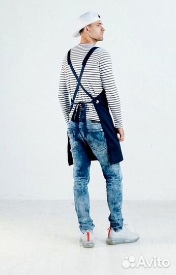 Чёрный китель поварской мужской оптом