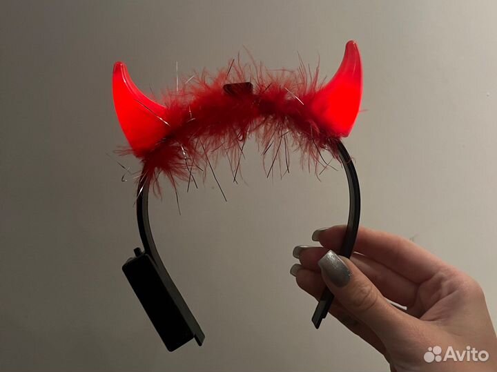 Мигающие рожки дъявола