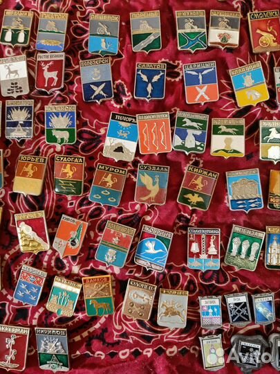 Значки города СССР