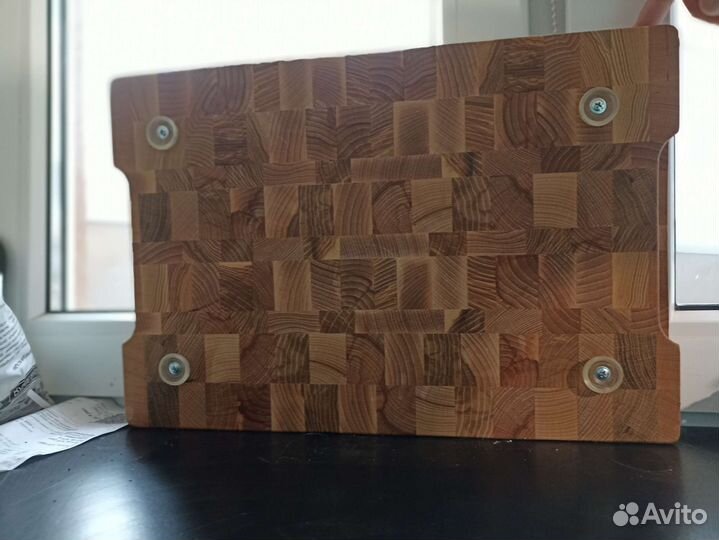 Торцевая разделочная доска из дуба