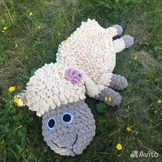 Детский коврик из пряжи (на заказ)