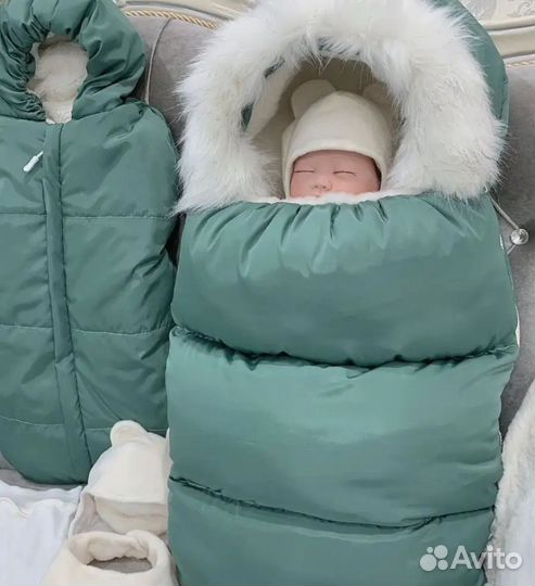 Конверт на выписку зимний