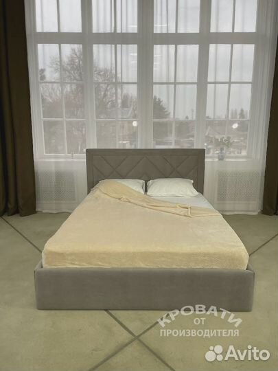 Кровать на заказ полутороспальная для здорового сна 140x200