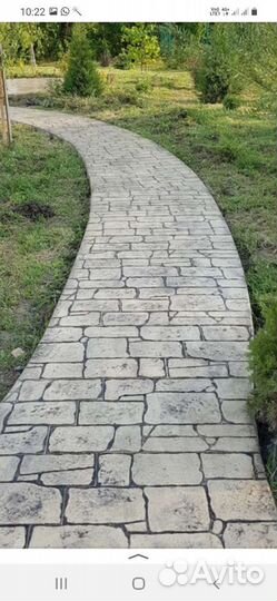 Штамп пресс форма для печатного 3D бетона аренда