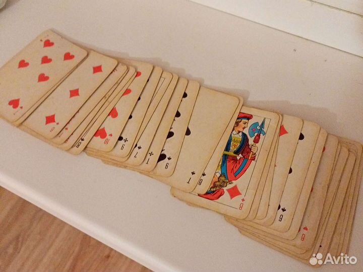 Карты игральные атласные 1992