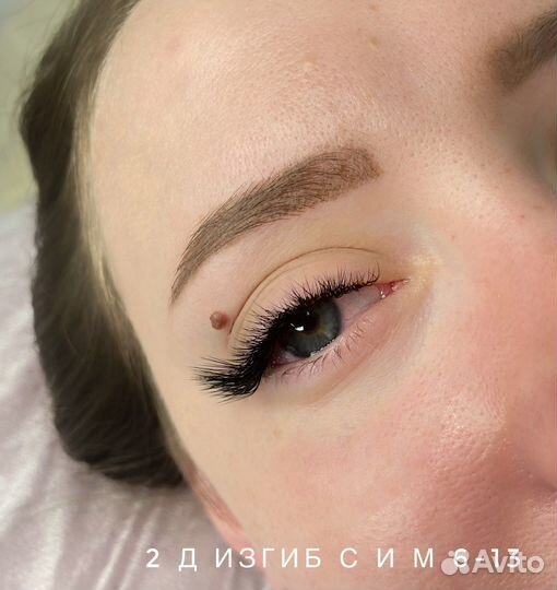 Наращивание ресниц/бровки