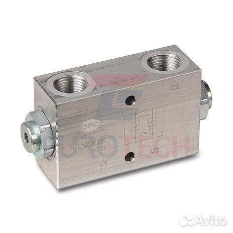 Гидрозамок двойной lvdl25 G1/2