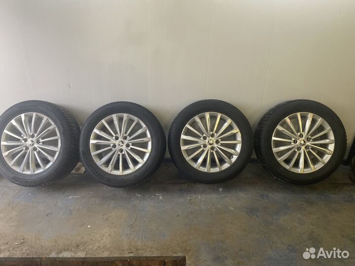 Колеса в сборе r18 зимние