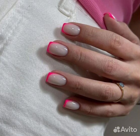 Маникюр с покрытием гель лак