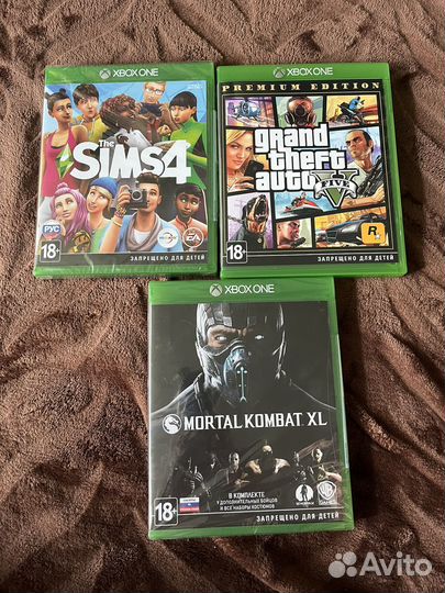 Игры на xbox One диски