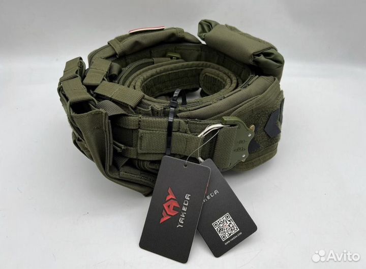 Тактический пояс с подсумками