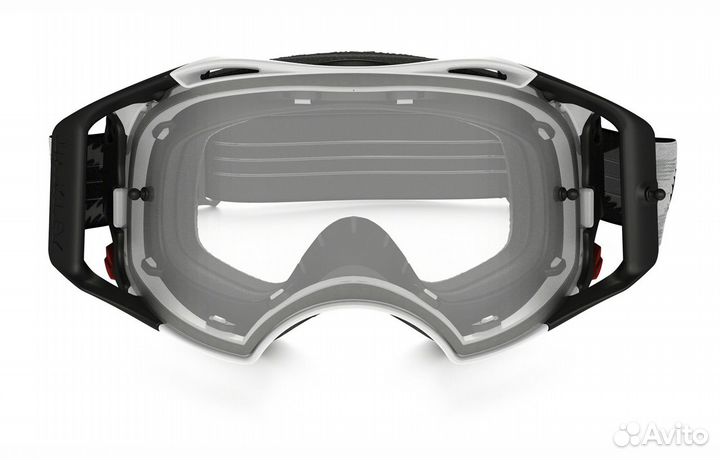 Очки кроссовые oakley Airbrake Solid белые матовые