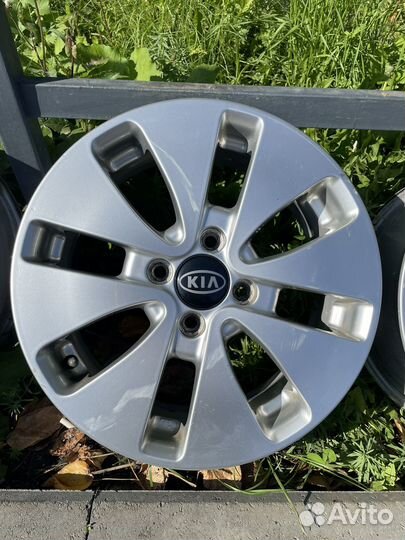 Литые диски Kia Rio R15 4x100
