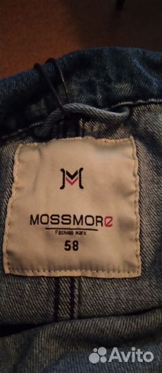 Mossmore Пиджак Куртка Джинсовая 54/58 Размер