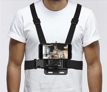 Крепление для смартфона на грудь