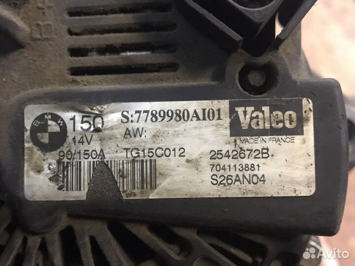 Бмв m57 e53 e60 e39 генератор