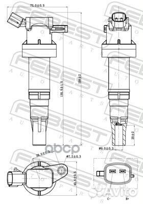Катушка зажигания 12640011 Febest