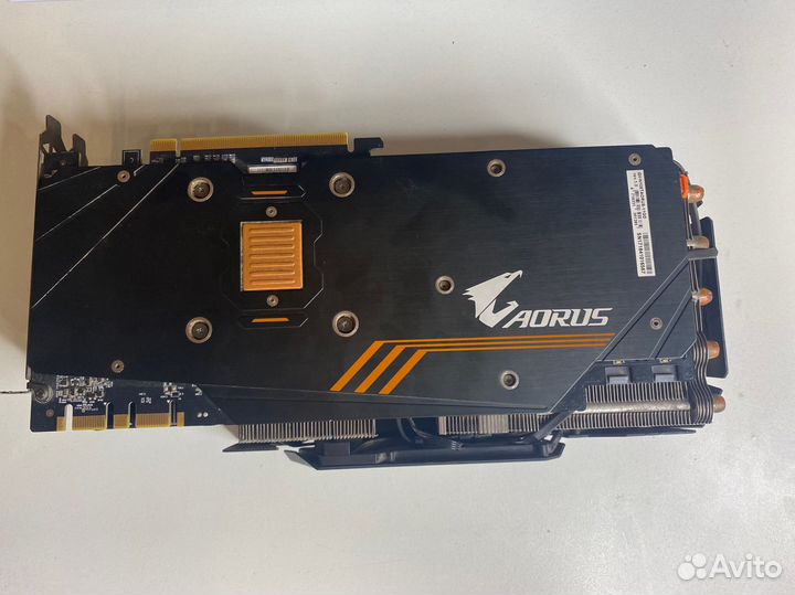 Видеокарта gtx 1080 ti 11 gb gigabyte aorus