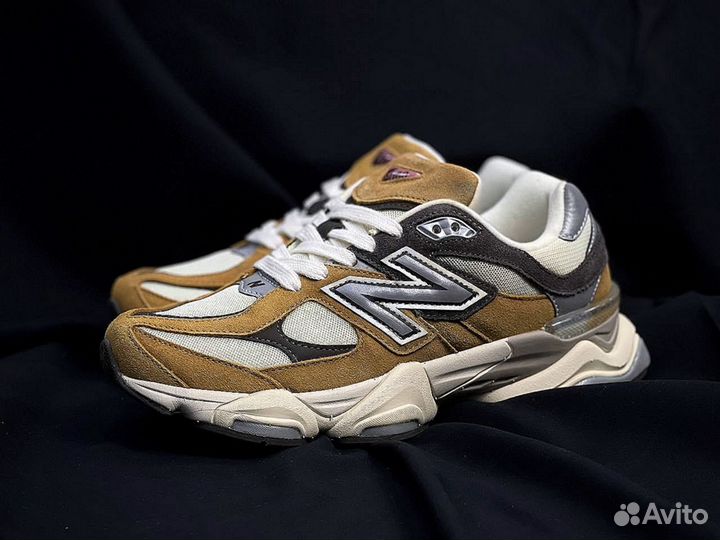 Женские Кроссовки Нью Баланс 9060 Хаки Размер 40