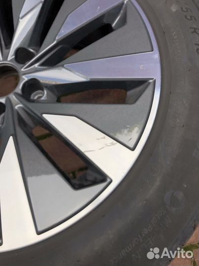Диски R18 Audi 5x112 с резиной