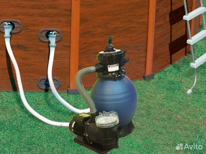 Фильтровальная песочная установка