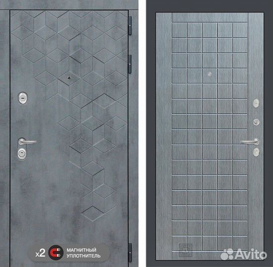 Металлическая входная дверь с шумоизоляцией