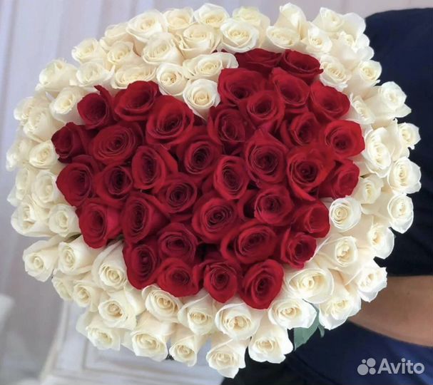 101 роза букеты цветы