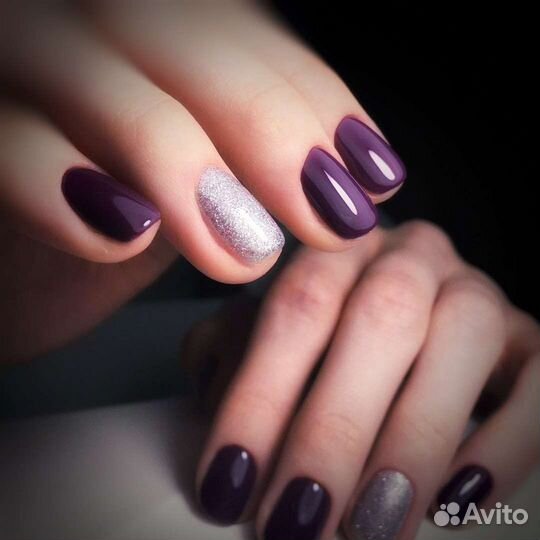 Аппаратный маникюр и педикюр, покрытие гель-лак