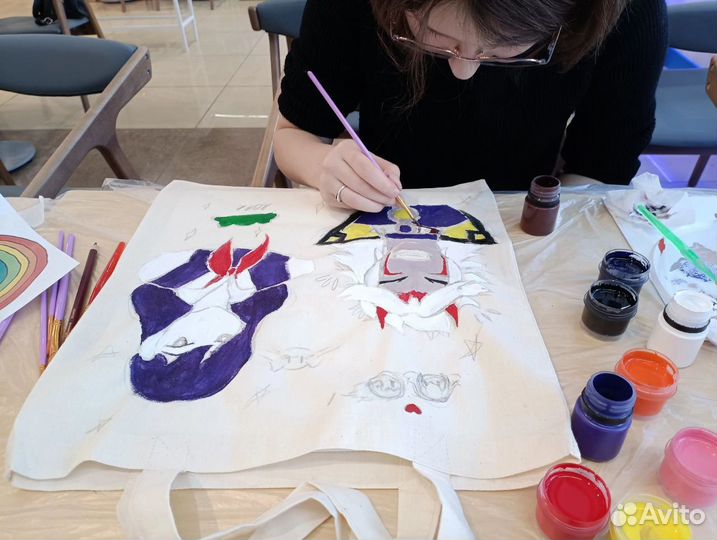 Мастер класс по росписи одежды