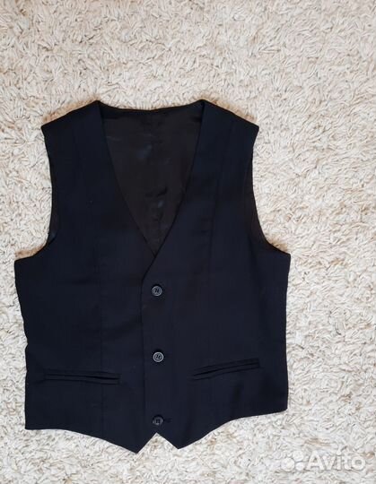 Жилетка и рубашка в школу