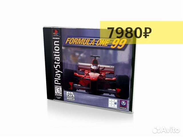 Formula One F1 99, б/у, английский (PS One)