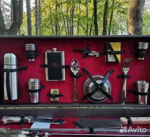 Шашлычные набор в подарочном кейсе №12