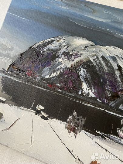 Картна. Художник В. Осипов. Байкал Порт. 40 х 55