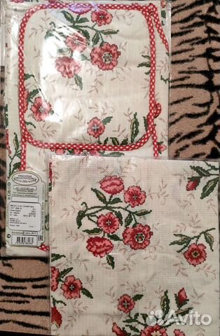 Комплект Фартук прихватки полотенце