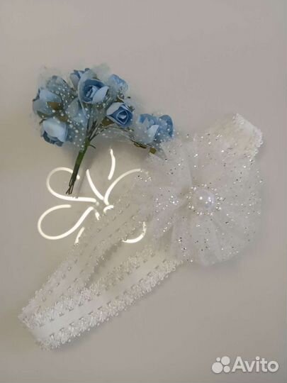 Бантики, повязки на голову ручной работы