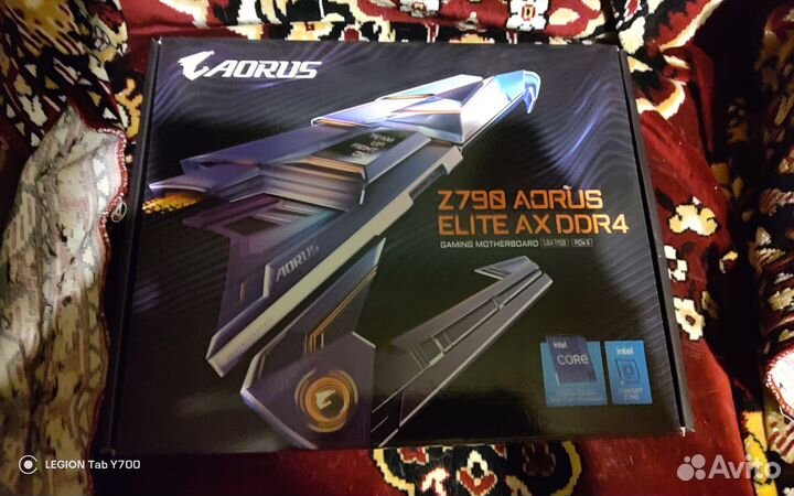 Материнская плата lga1700 Z790 aorus elite ax ddr4