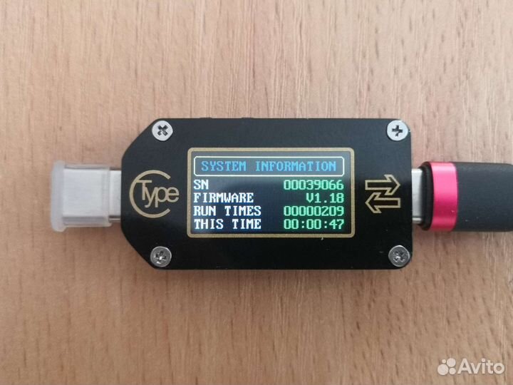 USB тестер TC66