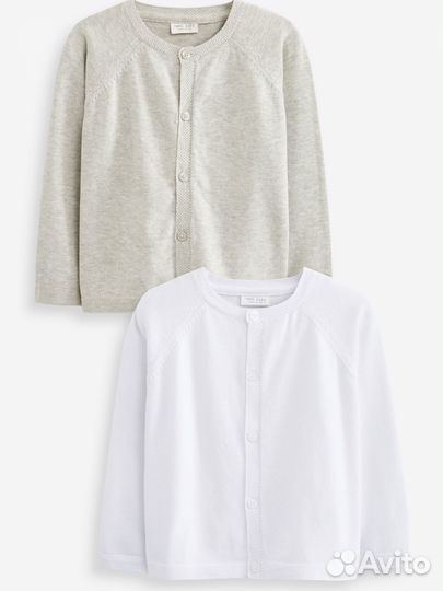 Комплект кардиганов next 80 (9-12 мес)