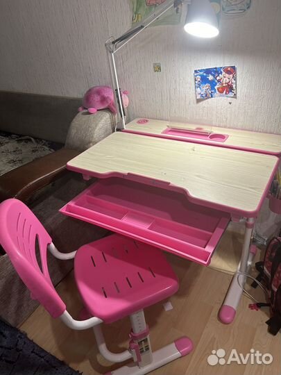 Растущая парта со стулом