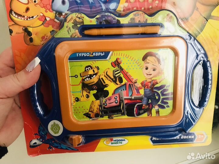 Планшет магнитная доска Турбозавры