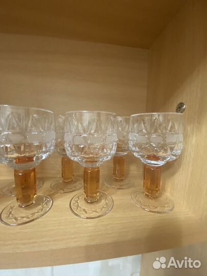 Фужеры хрустальные СССР,Олимпиада 80-х