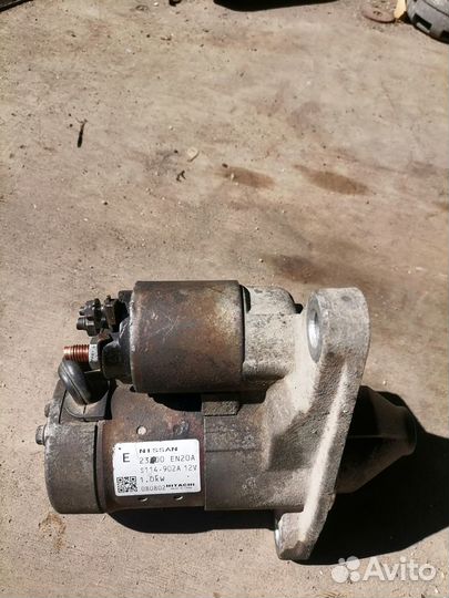 Стартер Ниссан кашкай mr20