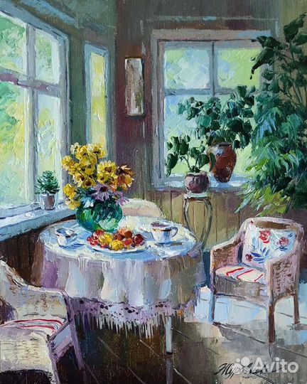 Картина маслом из серии 